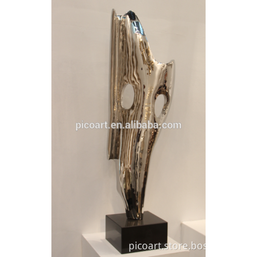 New products handmade metal art polished stainless steel sculpture supplier